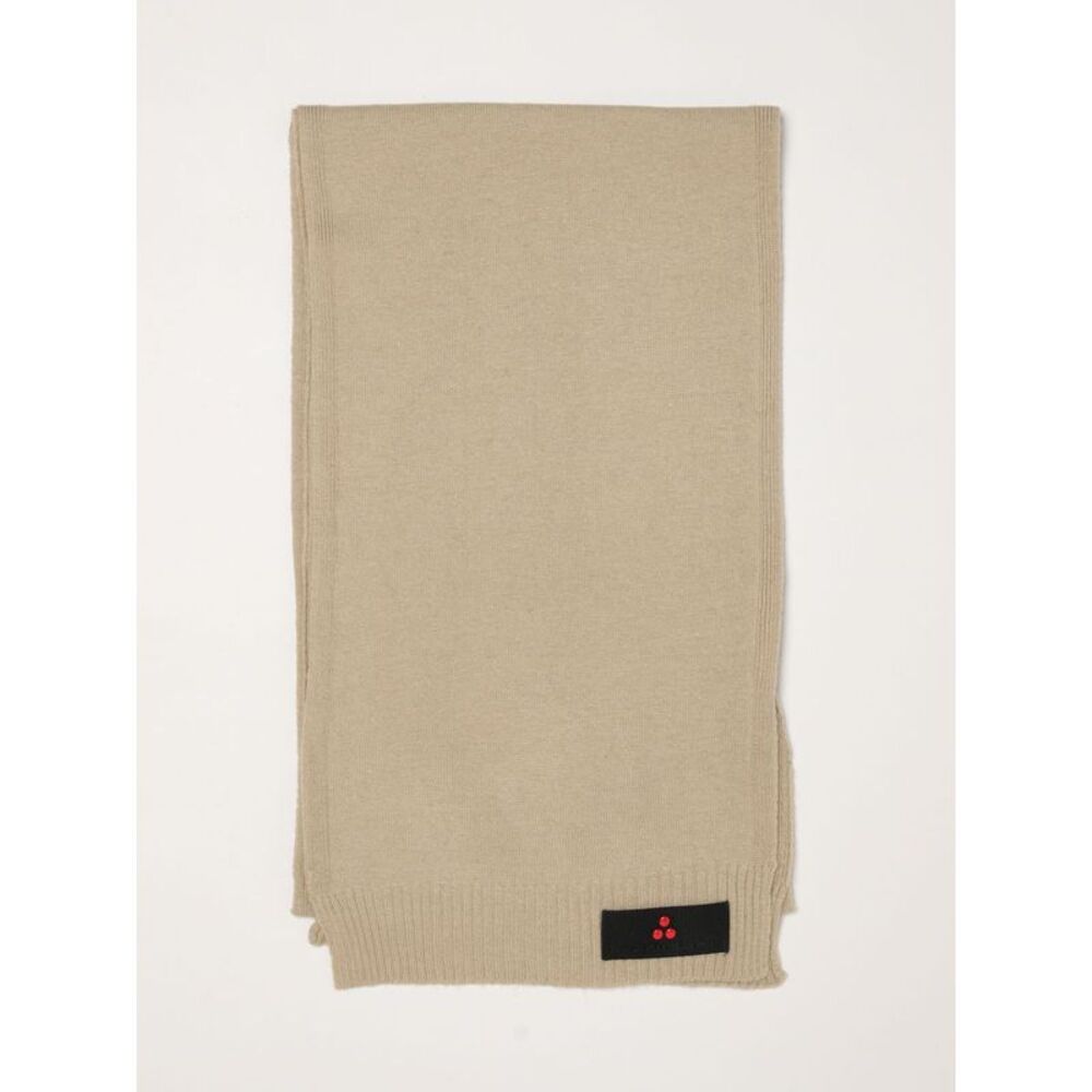 Peuterey Men Peuterey Solid Colour Wool And Cashmere Blend Scarf